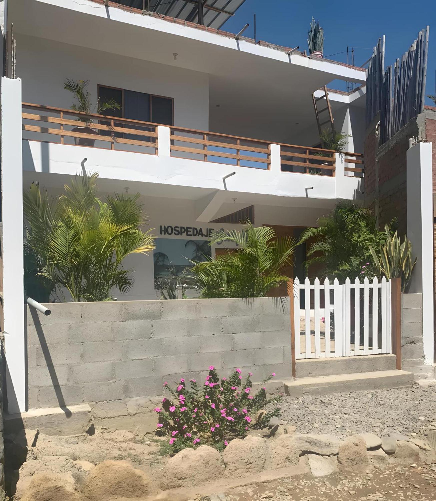 Hospedaje Costa Norte Máncora Exterior photo